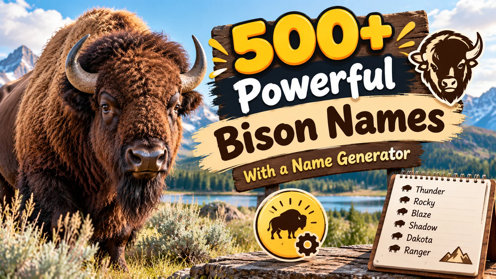 Bison Names