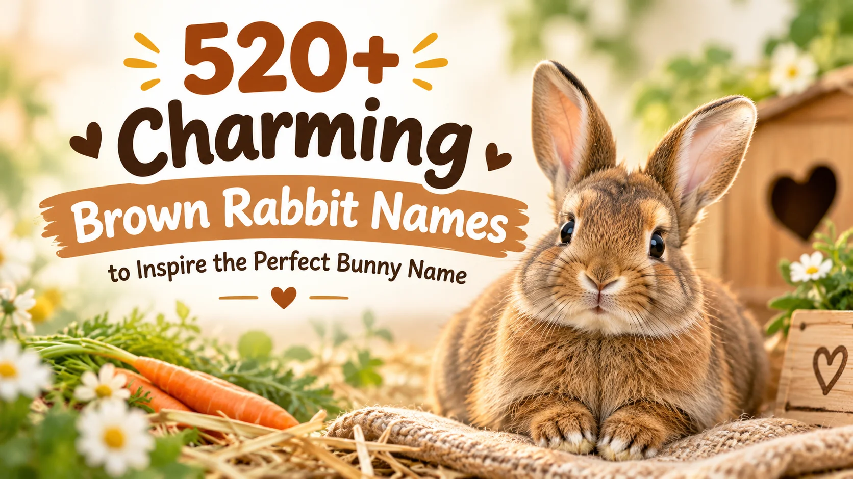 Brown Rabbit Names