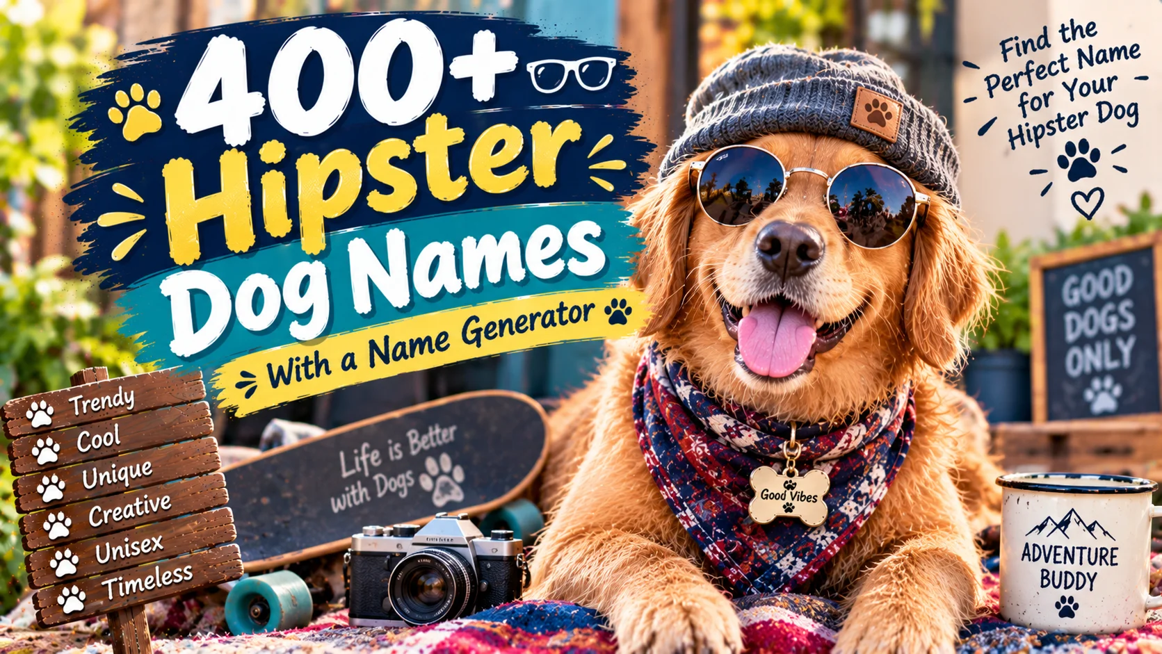 Hipster Dog Names