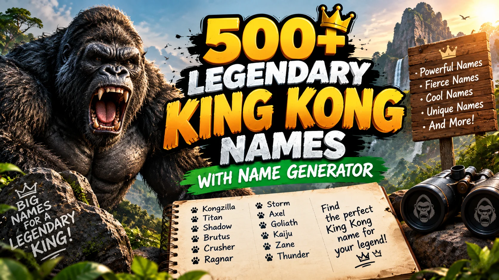 King Kong Names