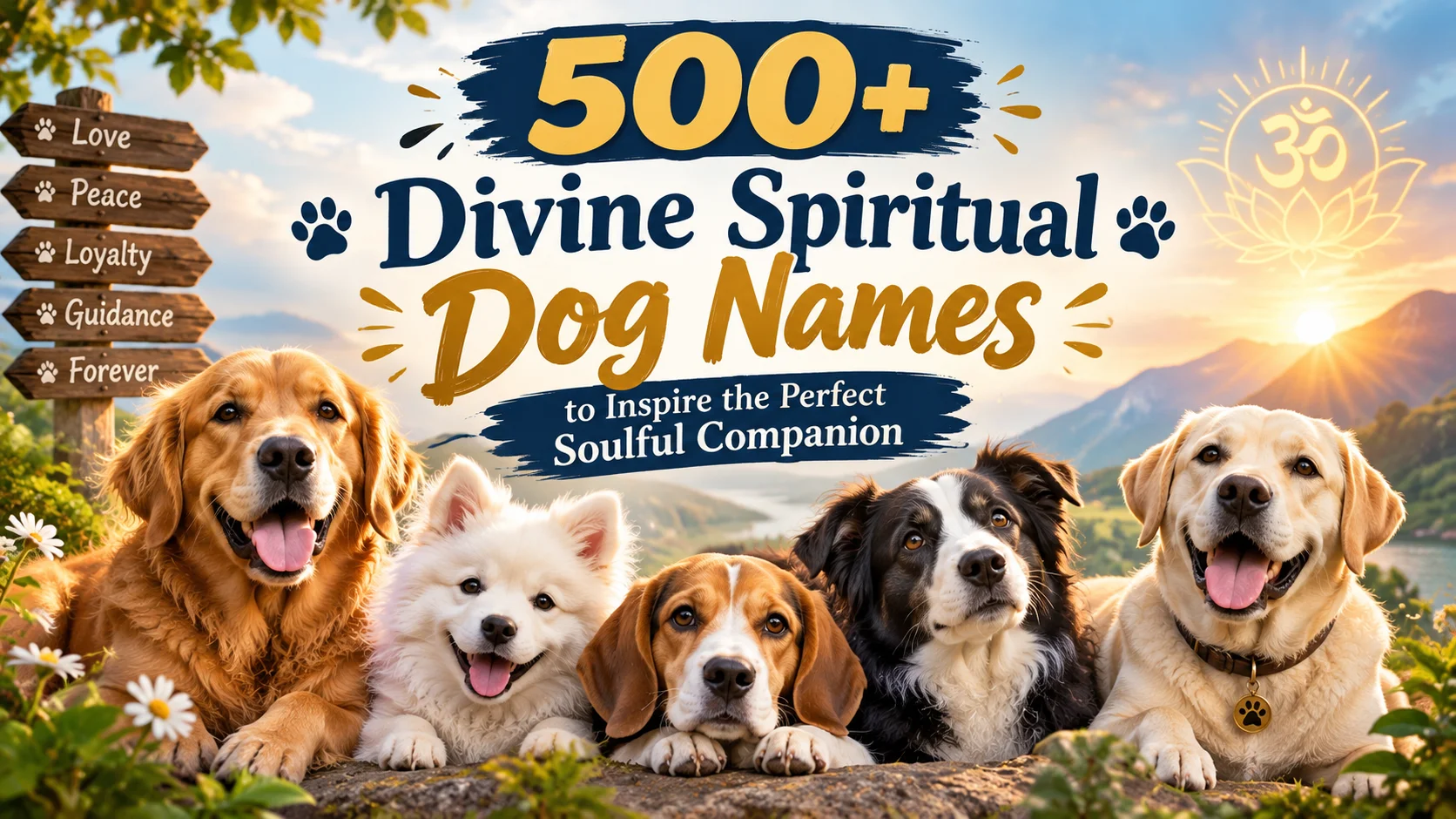 Spiritual Dog Names