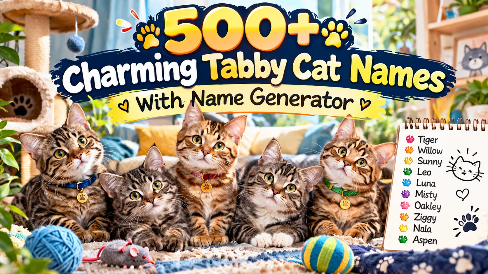 Tabby Cat Names